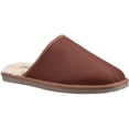 thumbnail image 1 of Hush Puppies Mens Coady Leather Slippers, 1 of 3