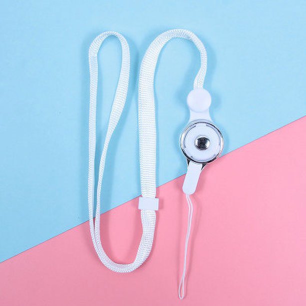Cordón para teléfono móvil de segunda generación, cuerda plana, anillo para colgar en el cuello, cordón universal para teléfono móvil, dos en uno, de doble uso