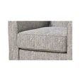 thumbnail image 6 of Southern Home Furnishings Bates Charcoal Fabric Dayle Indigo Accent Chair - Gray, 6 of 7