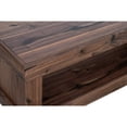 thumbnail image 2 of Origins by Alpine Rustic Modern Sequoia Entry Bench, Walnut, 2 of 5