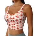 thumbnail image 2 of Fotbe Octopuses1 Sujetador Deportivo Largo sin Aros para Mujer con Almohadillas y Soporte Medio, Transpirable y Absorbente, Camiseta Tipo Chaleco o Tank Top-Small, 2 of 8