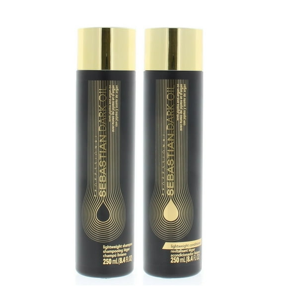 Sebastian Dark Oil Lightweight Shampoo and Conditioner 2 x 8.4oz COMBO