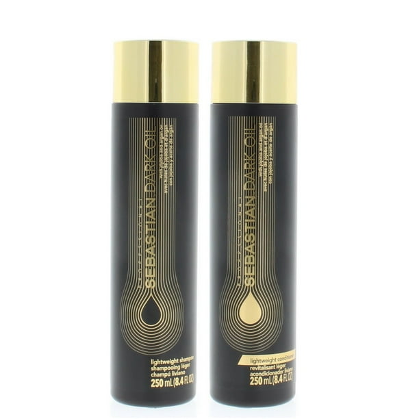 Sebastian Dark Oil Lightweight Shampoo and Conditioner 2 x 8.4oz COMBO