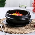 thumbnail image 6 of OUNONA 1Set Gas Saving Ceramic Casserole Dish for Cooking 1100ml Round, 6 of 8