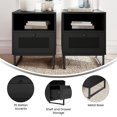 thumbnail image 4 of Flash Furniture Malaki 17"W x 19"D Accent Table Black 2/Set (2EVST4043ZZBLK), 4 of 14
