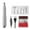 B, variant on Betivan Fall Portable Electric Nail Drill,USB Compact Electrical Professional Nail File Kit for Acrylic,Gel Nails,Manicure Pedicure Polishing Shape Tools Design for Home Salon Use