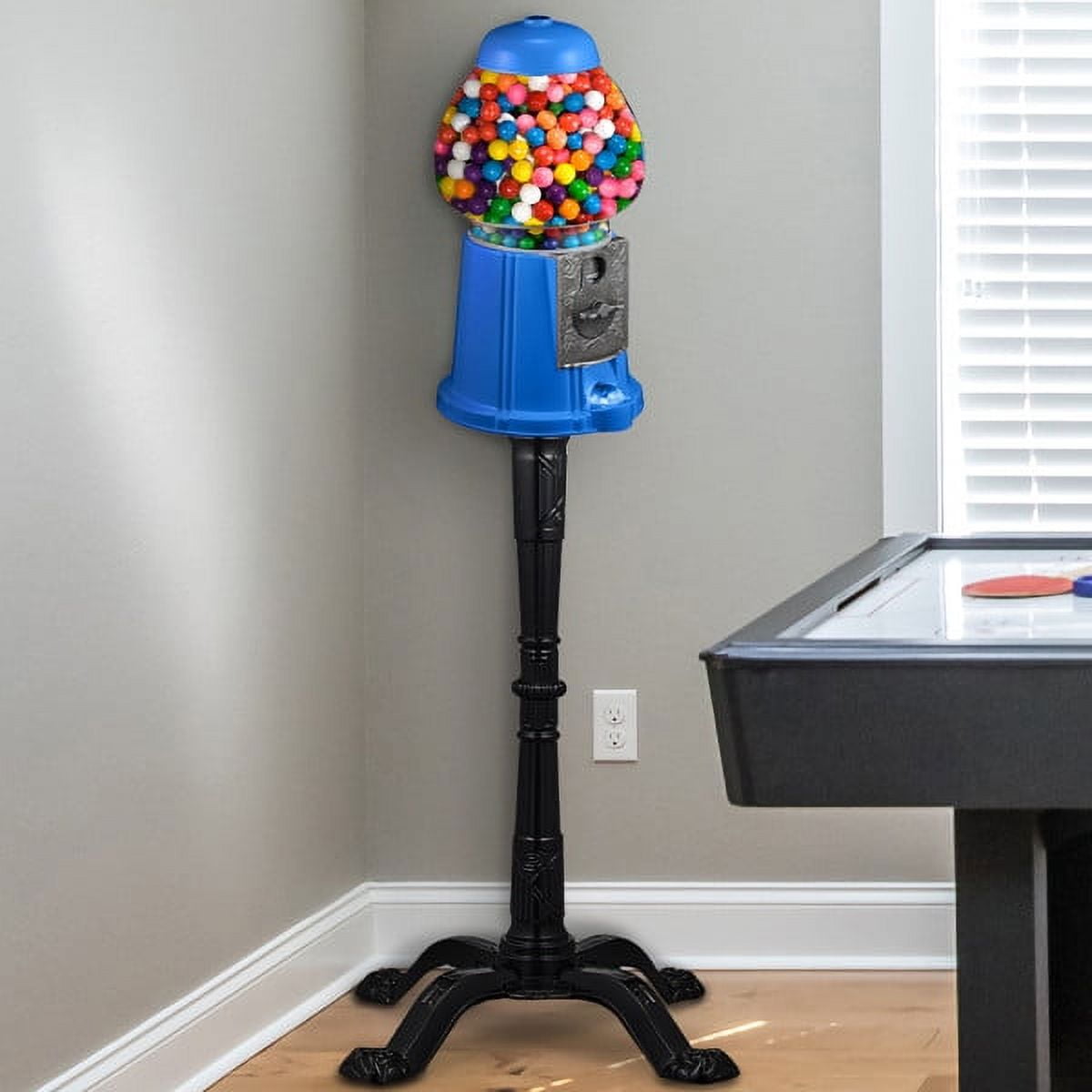 Coin-Operated Vintage Gumball Machine with Stand by Great Northern Popcorn