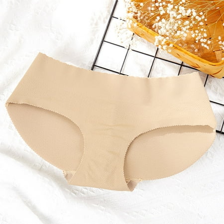 loopsun 2025 Summer Savings Womens Briefs Women Butt Pads Enhancer Panties Padded Hip Underwear Shapewear Butts Lifter Lift Panty Fake Padding Briefs