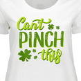 thumbnail image 4 of Inktastic St. Patrick's Day Can't Pinch This Hand Lettering Women's Plus Size T-Shirt, 4 of 5