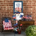 thumbnail image 4 of OutmaxHome 4th of July Gnomes Porch Sign Banner, Independence Day Decorations Patriotic Gnome Door Hanging Banner Supplies for Independence Day Memorial Day Party Decorations, 4 of 6