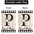 thumbnail image 4 of VOCHIC Monogram Letter P Initial Garden Flag 12x18 Welcome Initial Family Last Name Personalized Sweet Home Flag Outdoor Decoration (ONLY FLAG), 4 of 6