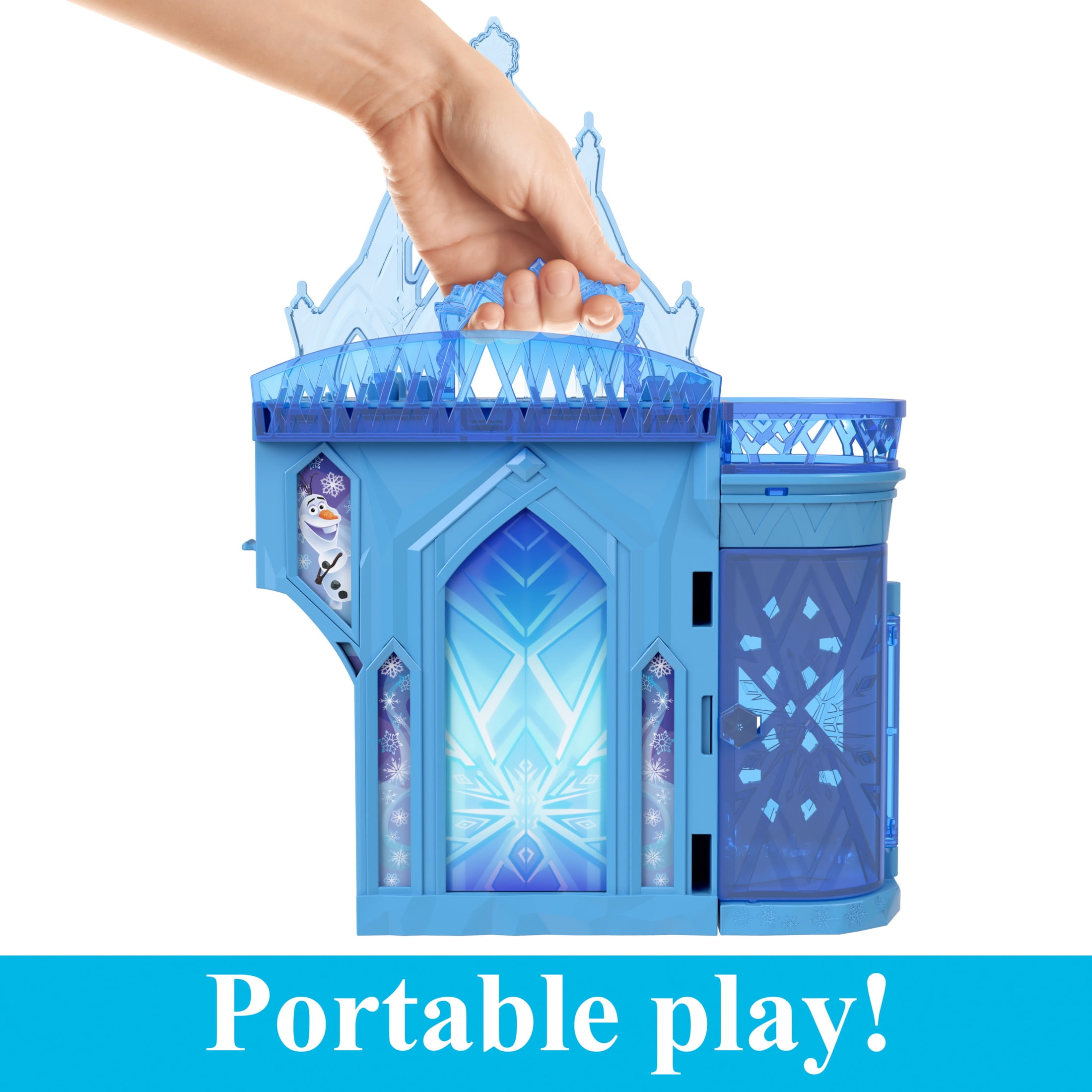 Disney Frozen Elsas Ice Palace Doll House Playset with Small Elsa Doll and Olaf Figure  (图5) Disney Frozen Elsas Ice Palace Doll House Playset with Small Elsa Doll and Olaf Figure  (图5)