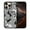 Siberian Husky Funny Playful Postures On Gray, variant on WIRESTER Shockproof Soft Rubber Cover Case for Apple iPhone 16 Pro Max 6.9" 2024, Schnauzer Dog Butt Looking Back On Light Blue Background