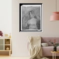 thumbnail image 3 of Historic Framed Print, [Mrs. Perez Morton, head-and-shoulders portrait], 17-7/8" x 21-7/8", 3 of 9