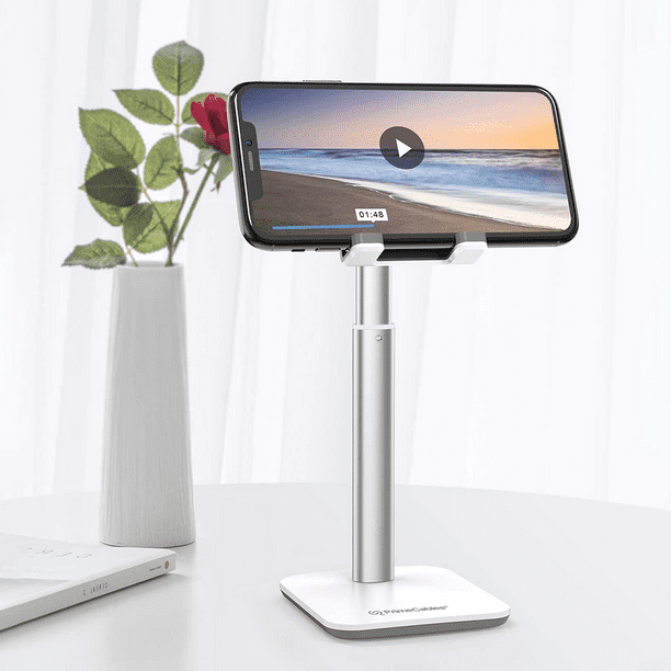 Universal Silver Cell Phone Stand Holder - PrimeCables