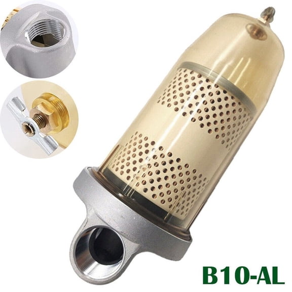 Replacement Fuel Tank Filter Assembly for Fuel Systems, 496-5 Compatible, 30 Micron, 1-Pack