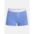 thumbnail image 5 of No Boundaries Cloud Core Sleepwear Boxer Shorts, 2'' Inseam, Women’s and Women’s Plus XXS-3X, 5 of 5