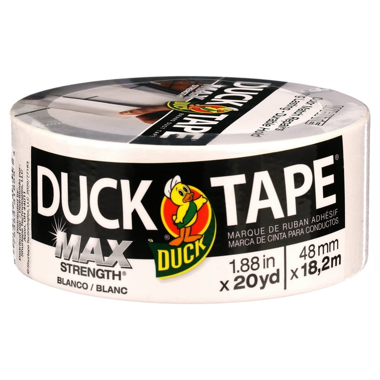 Duck Brand Max Strength 1.88 in x 20 yd White Duct Tape - DroneUp Delivery