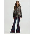 thumbnail image 3 of Wrangler Women's X Lainey Wilson Southwestern Print Long Sleeve Snap Western - 112360598 X-  US, 3 of 6