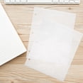 thumbnail image 4 of 10pcs Clear Plastic Card Sleeves for Binders Refill Inner Pages for Trading Cards Photo Card Protectors Pocket Sleeves for Sports Cards, 4 of 8