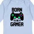 thumbnail image 4 of Inktastic Born to Be a Gamer with Controller Boys or Girls Long Sleeve Baby Bodysuit, 4 of 5