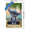 thumbnail image 3 of Disney Lilo & Stitch (2025) - Beach Pose One Sheet Wall Poster, 14.725" x 22.375" Framed, 3 of 5