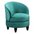 thumbnail image 1 of Sophia Swivel Accent Chair in Green Velvet, 1 of 8