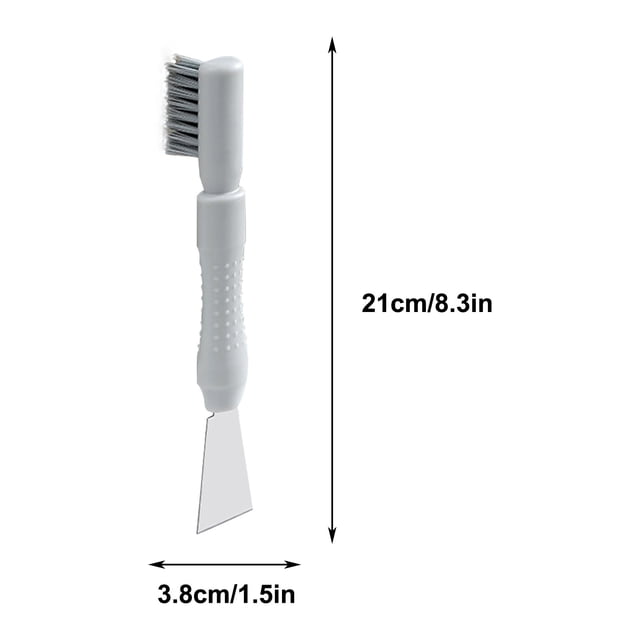 fheaev Range Hood Degreaser Cleaning Knife Kitchen Blade Bottom Descaler Oil Scraper Small Shovel Blade Cleaning Brush