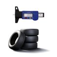 thumbnail image 1 of Tire Thread Depth Vernier Caliper Digital Display 0-25.4mm Wheel Resettable Meter Detection Resettable Portable Marking Gauge Ruler Monitoring Blue, 1 of 7