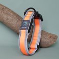 thumbnail image 3 of Light up Dog Collar Adjustable Rechargeable Glowing Pet Collar Dog Safety Light, 3 of 10