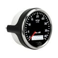 thumbnail image 2 of Tacómetro 85 mm/3,35 pulgadas 0‑4000 RPM IP67 Luz de fondo ámbar blanca impermeable para motor de gasolina de 1 a 8 cilindros, 2 of 12
