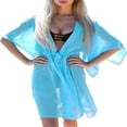 thumbnail image 1 of Cache-Maillots d'Été pour Femmes, Cardigan en Chiffon Transparent, Robe de Plage, 1 of 2