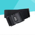 thumbnail image 3 of 2PCS 2M Adjustable Luggage Straps Safety Suitcase Belts Travel Bag Accessories with Combination Lock (Black), 3 of 4