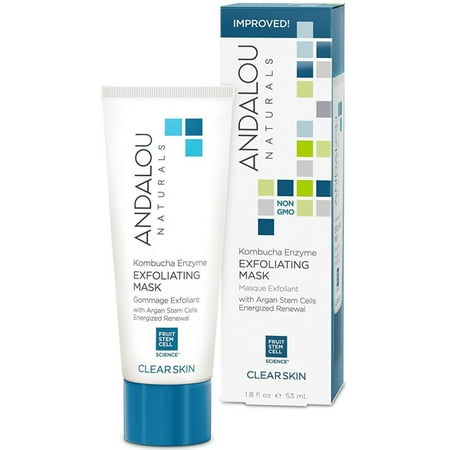 - 2 Pack - Andalou Naturals Kombucha Enzyme Exfoliating Mask 1.8 oz