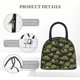 thumbnail image 4 of Fotbe Light Green Excavator Bolsa de Almuerzo con Estampado, Lonchera Aislada, Contenedor de Comida Reutilizable Tipo Cooler a Prueba de Fugas, 4 of 6