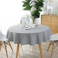 thumbnail image 3 of Nappe de Table Basse en Polyester Coton Nappe de Table à Manger Tapis de Table Ronde pour Restaurant de Chambre, 3 of 6