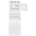 thumbnail image 2 of Whirlpool WETLV27HW - Laundry center - width: 27.5 in - depth: 32.4 in - height: 75.5 in - 3.5 cu. ft - 690 rpm - white, 2 of 2