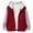 Red, variant on XFHLMJFF Boys Hooded Jacket Autumn Winter Long Sleeve Color Block Patchwork Hooded Zipper Coat Top Size 7-8 Years