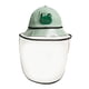 thumbnail image 1 of Gorro de protección doble para bebé con protección facial a prueba de polvo y anti escupitajos verduras, 1 of 9