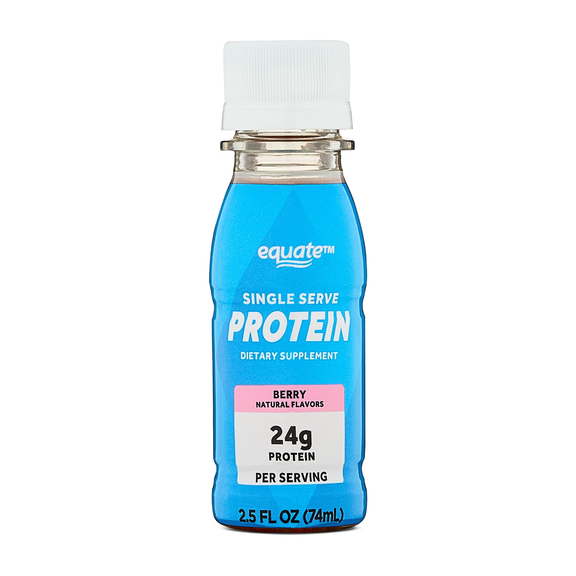 Equate Collagen Protein Dietary Supplement Drink, Berry, 2.5 fl oz