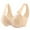Beige, variante sur AWZXDE Soutien-Gorge en Dentelle Mode pour Femmes Rehausseur Confort Respirant pour Soutien du Dos Rassemblement Latéral et Effet Lift Noir