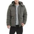 thumbnail image 4 of AOOCHASLIY 2023 Men Fall Coat Men's Fall/Winter Fashion Fleece Jacket Stretch Washed Top Jacket, 4 of 4