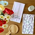 thumbnail image 4 of Purple Lavender Spring Kitchen Towels Dish Towels Set of 2,Hello Spring Sign Hand Towels 18x26 Inch Drying Dishcloth,Farmhouse Home Seasonal Spring Decorations AD285, 4 of 6