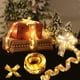 thumbnail image 4 of Cinta de hadas luz decoración de Navidad adornos de árbol de Navidad para el hogar arcos luces de cadena Navidad Año Nuevo brillar Hogar, 4 of 5