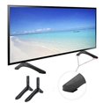 thumbnail image 1 of Universal Table Top Tv Pedestal Stand Mount Tv Feet Base For 32"-65" 45kg Tv, 1 of 5