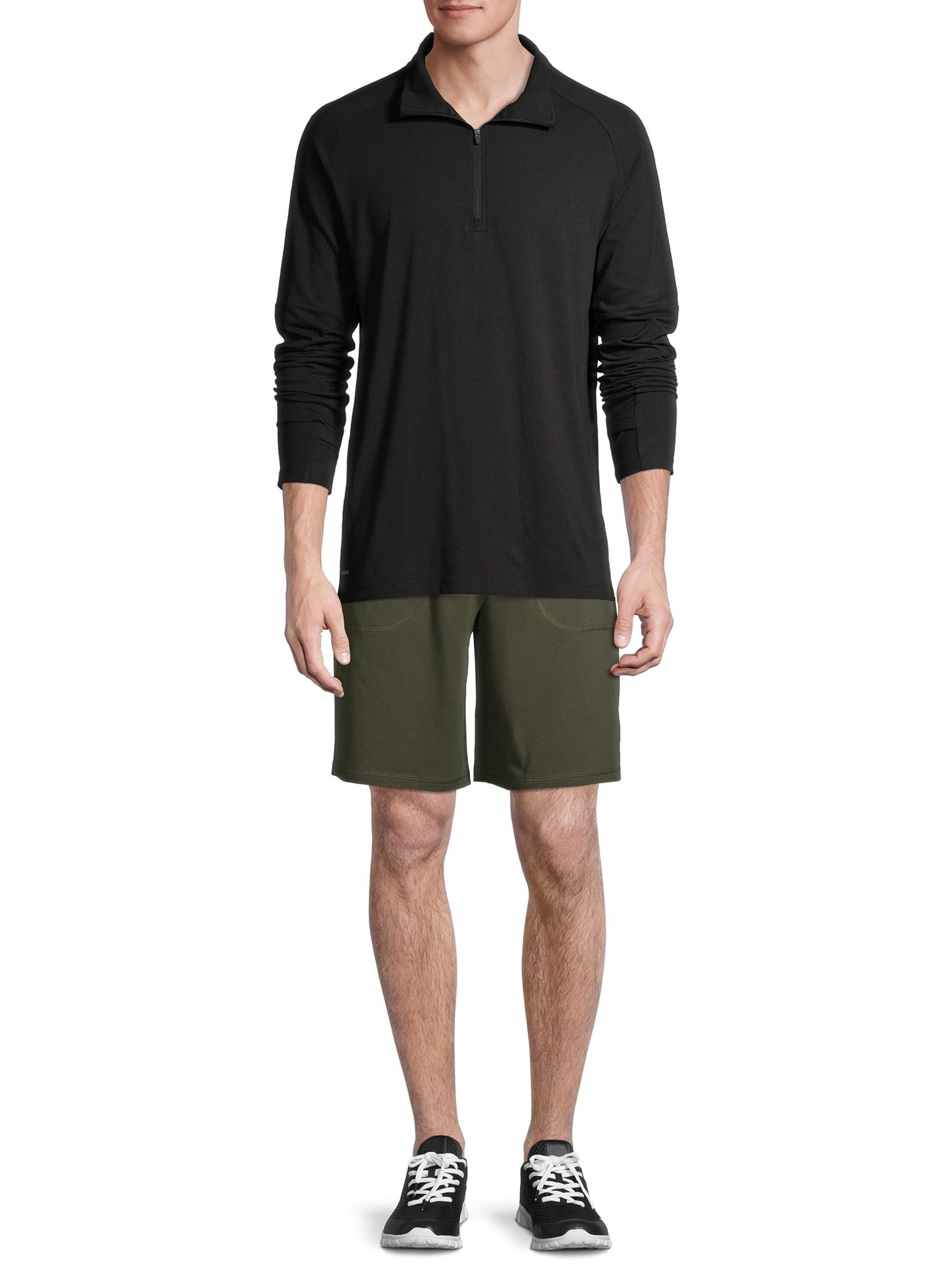 Athletic Works Men's 9" Jersey Shorts, up to Size 2XL