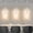 Silver, variant on Modern Linear Pendant Light for Kitchen Island LED Hanging Light Fixture with Bubble Acrylic 3 Color 3000K/4500K/6500K Mini Ceiling Chandelier Lighting