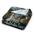 thumbnail image 2 of The Conjuring Blanket, Anime Throw Blanket For Bed Sofa Couch, Super Soft Flannel Blanket For Bedroom Livingroom, 50"X40", 2 of 9