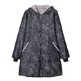 thumbnail image 1 of Delantal con capucha de manga larga para hombre, para la cocina o el trabajo, impermeable, 1 of 2