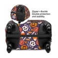 thumbnail image 2 of Hirioo Pumpkin And Flying Bat1 for Elasticity Suitcase Cover (No luggage Included) Durable Luggage Protector Fits 18-32 Inch Luggage-Small, 2 of 7